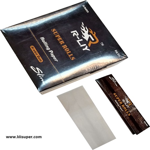 Unbleached booklets for smoking paper