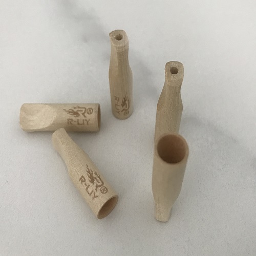 Wood  material filter tips for smoking